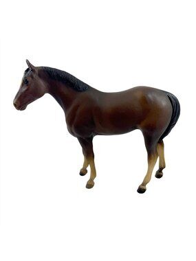 Breyer Traditional Quarter Horse Yearling #101 Liver Chestnut Vintage 1970s